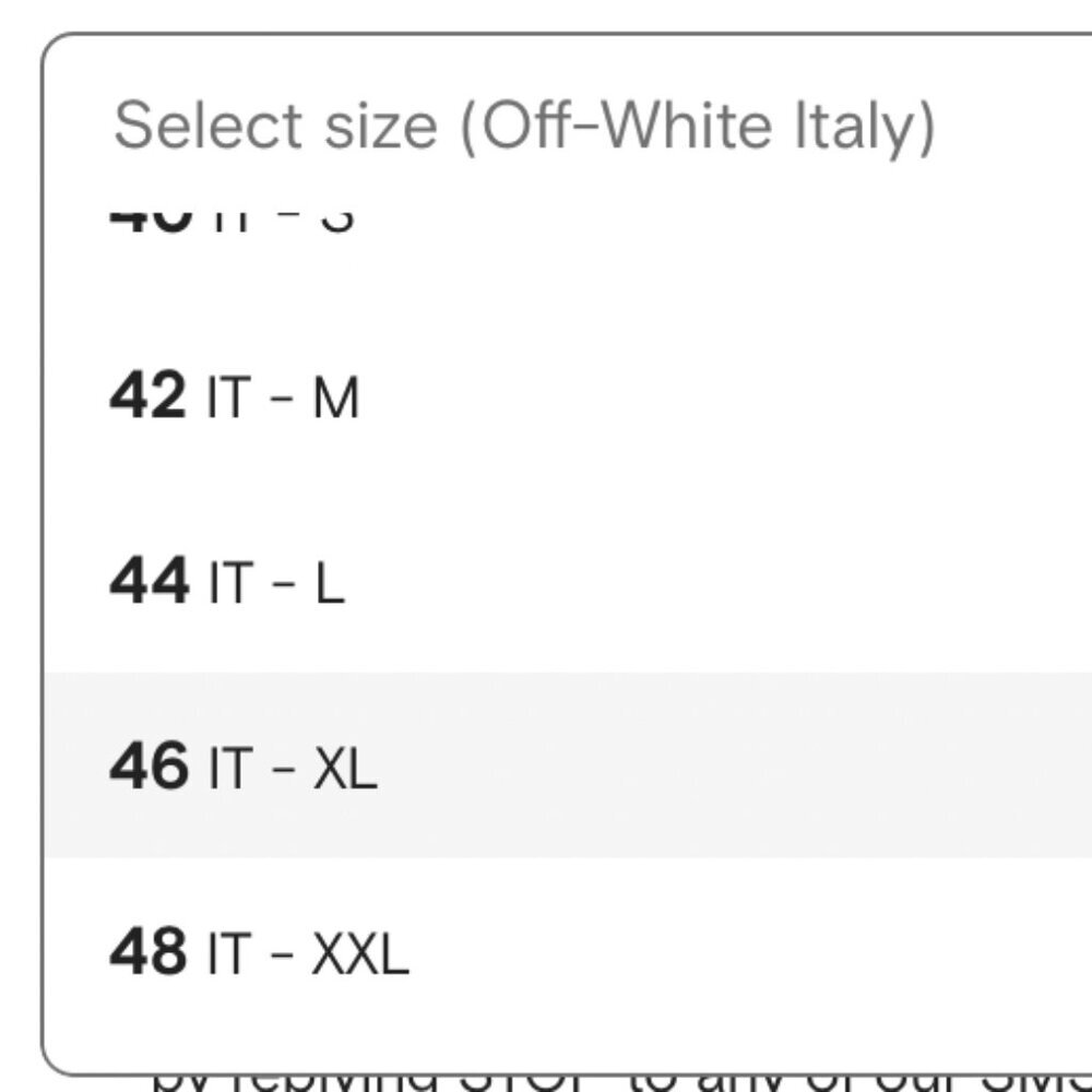 Off White Stamp Ribbed Rowing  Cropped Top - Picture 9 of 9